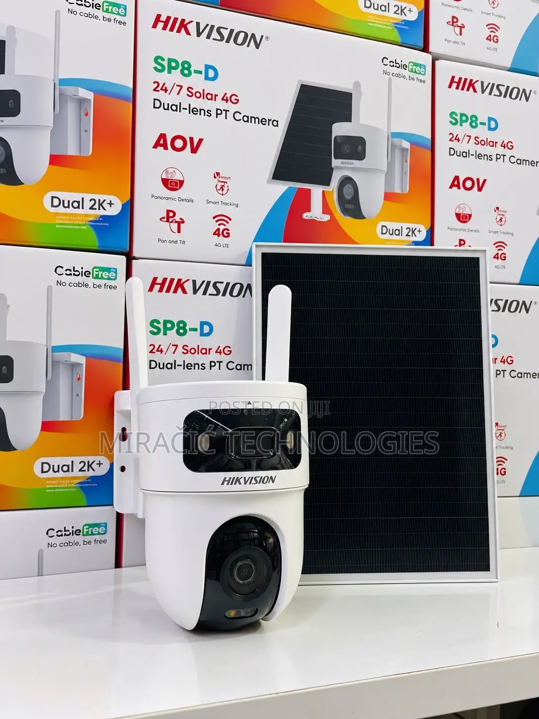 Hikvision Dual Lens Solar 4G CCTV Camera