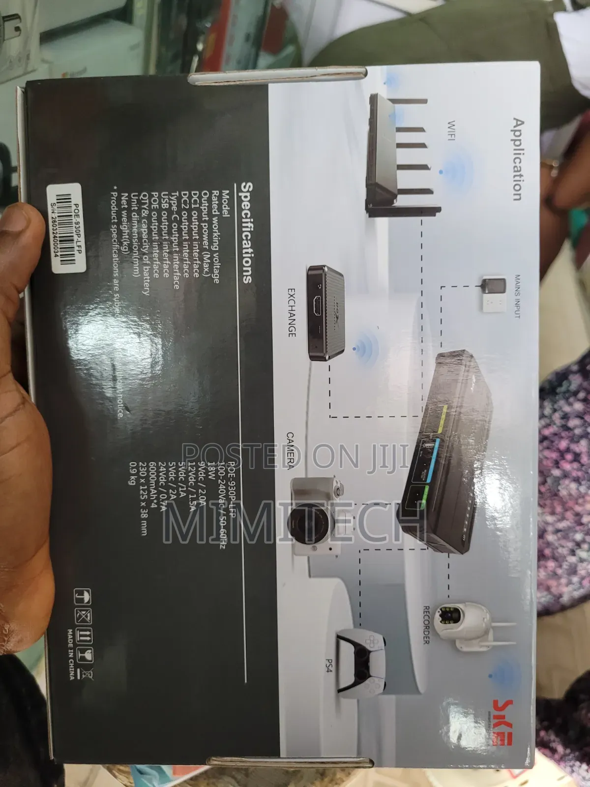 Mini DC Ups(Router Power Bank)