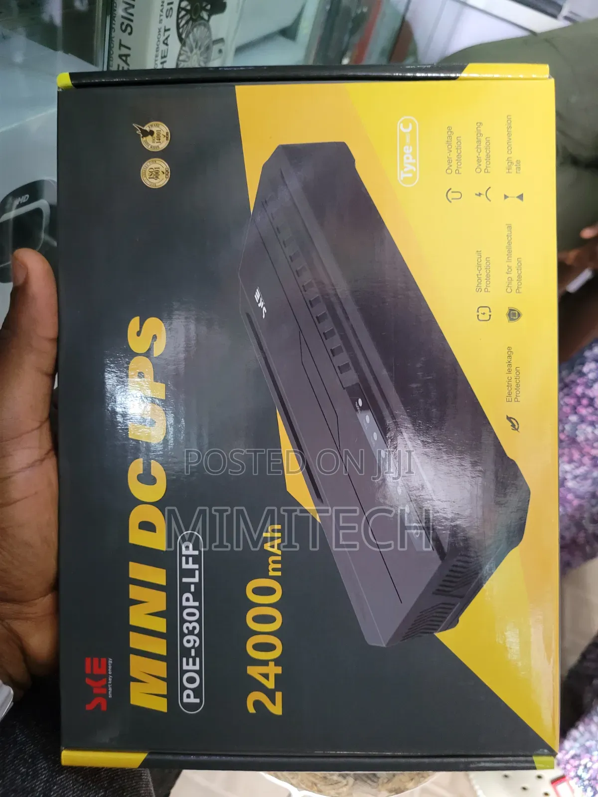 Mini DC Ups(Router Power Bank)