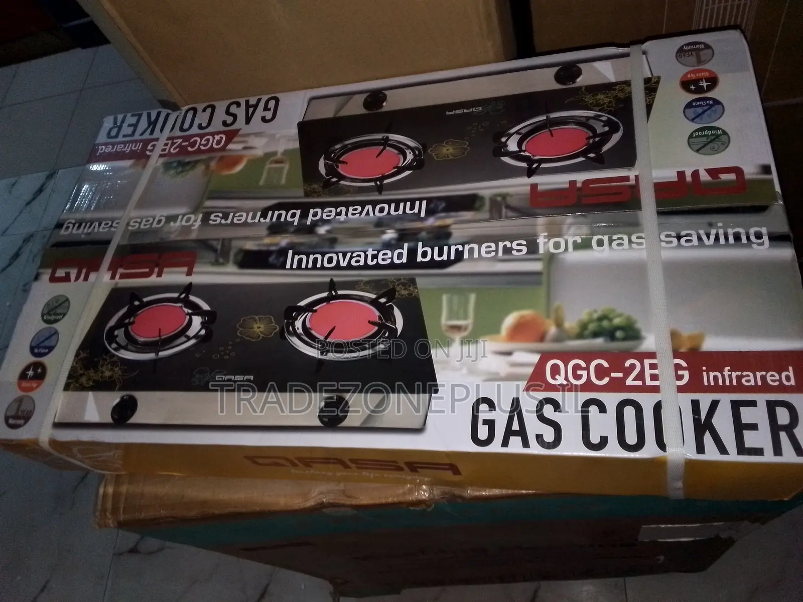 Get Qasa 2 Burner Gas Cooker for Your Kitchen