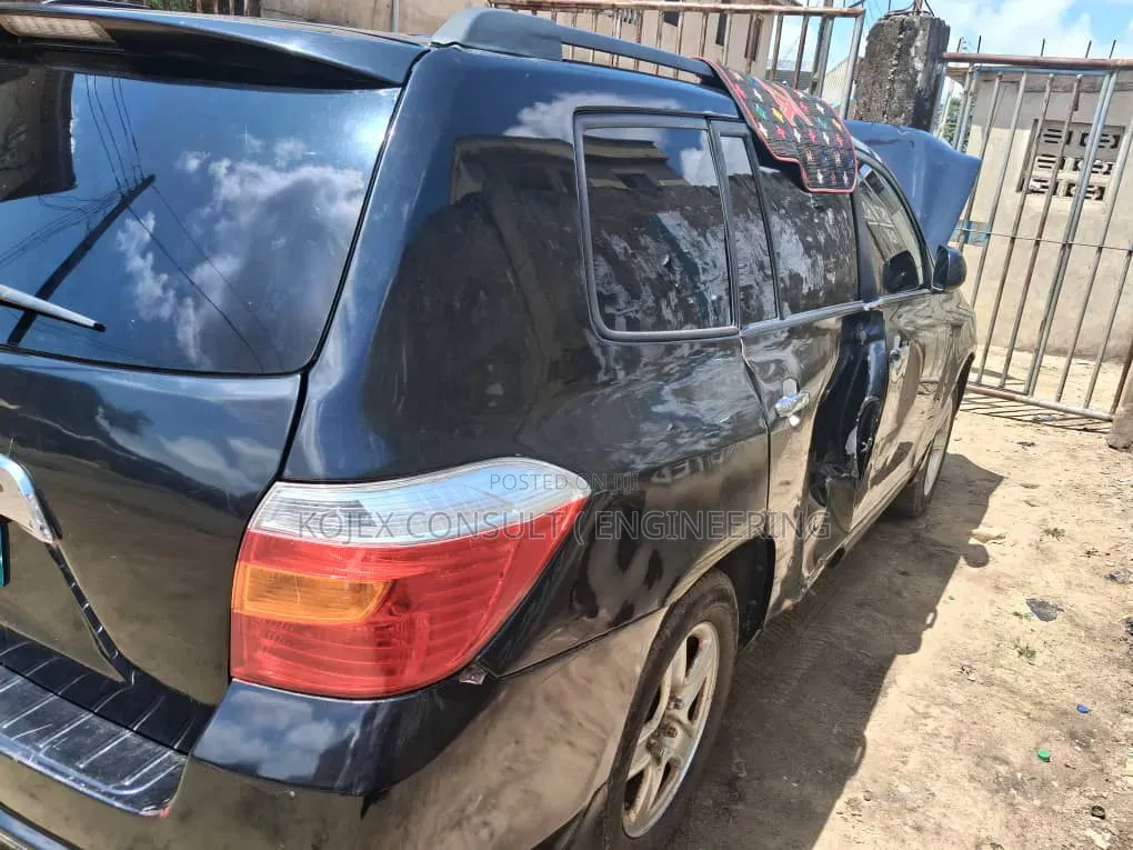 Toyota Highlander Limited 4x4 2008 Black