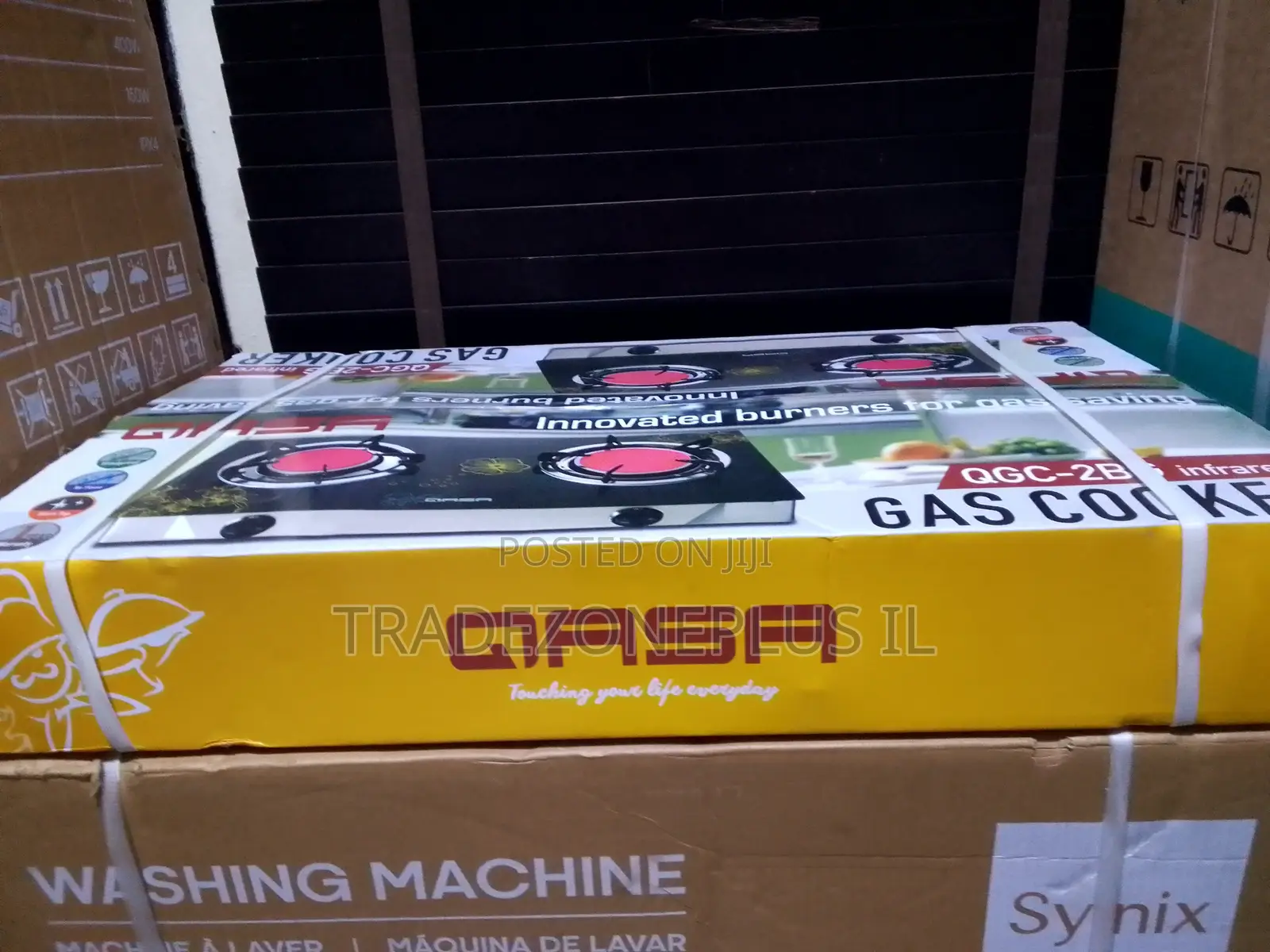 Qasa Table Top Gas Cooker for Small Kitchen Spaces