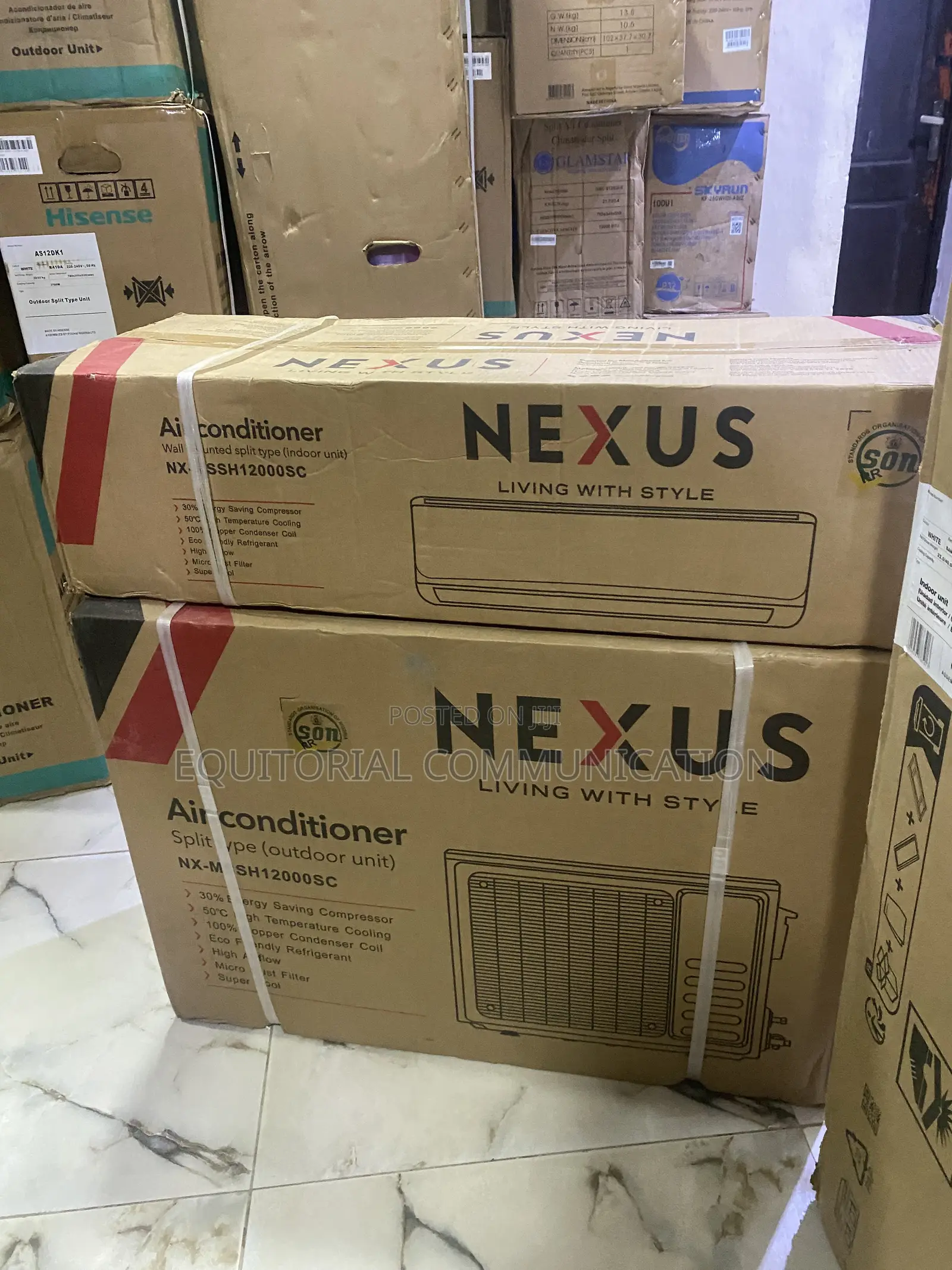 Nexus NX-MSSH12000SC 1.5HP Split AC for Comfortable Living
