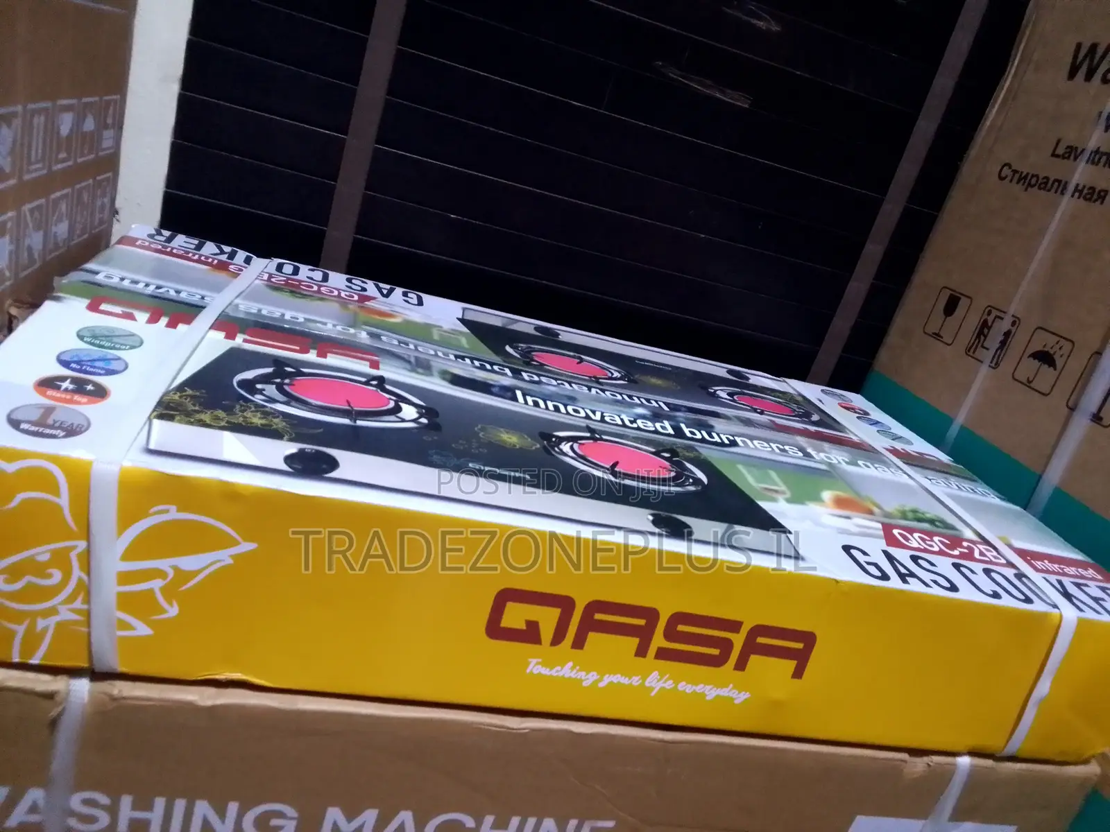 Reliable Qasa QGC-2BG Two Burner Gas Stove