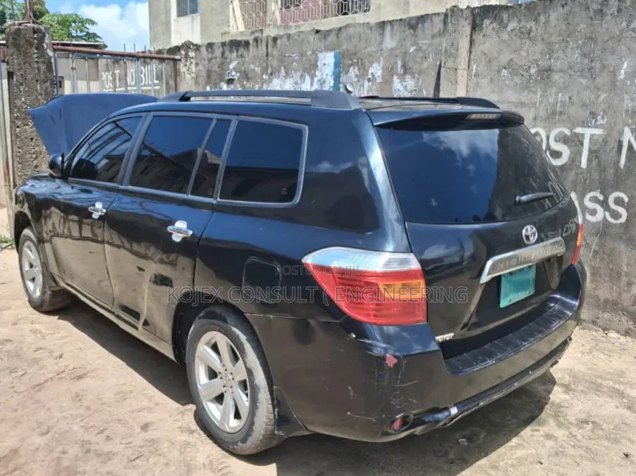 Toyota Highlander Limited 4x4 2008 Black