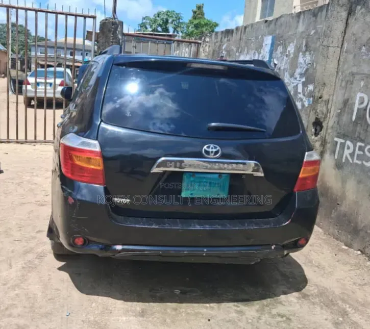 Toyota Highlander Limited 4x4 2008 Black