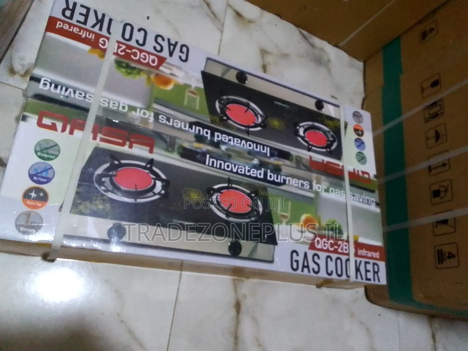 Shop Qasa QGC-2BG Gas Cooker for Daily Use