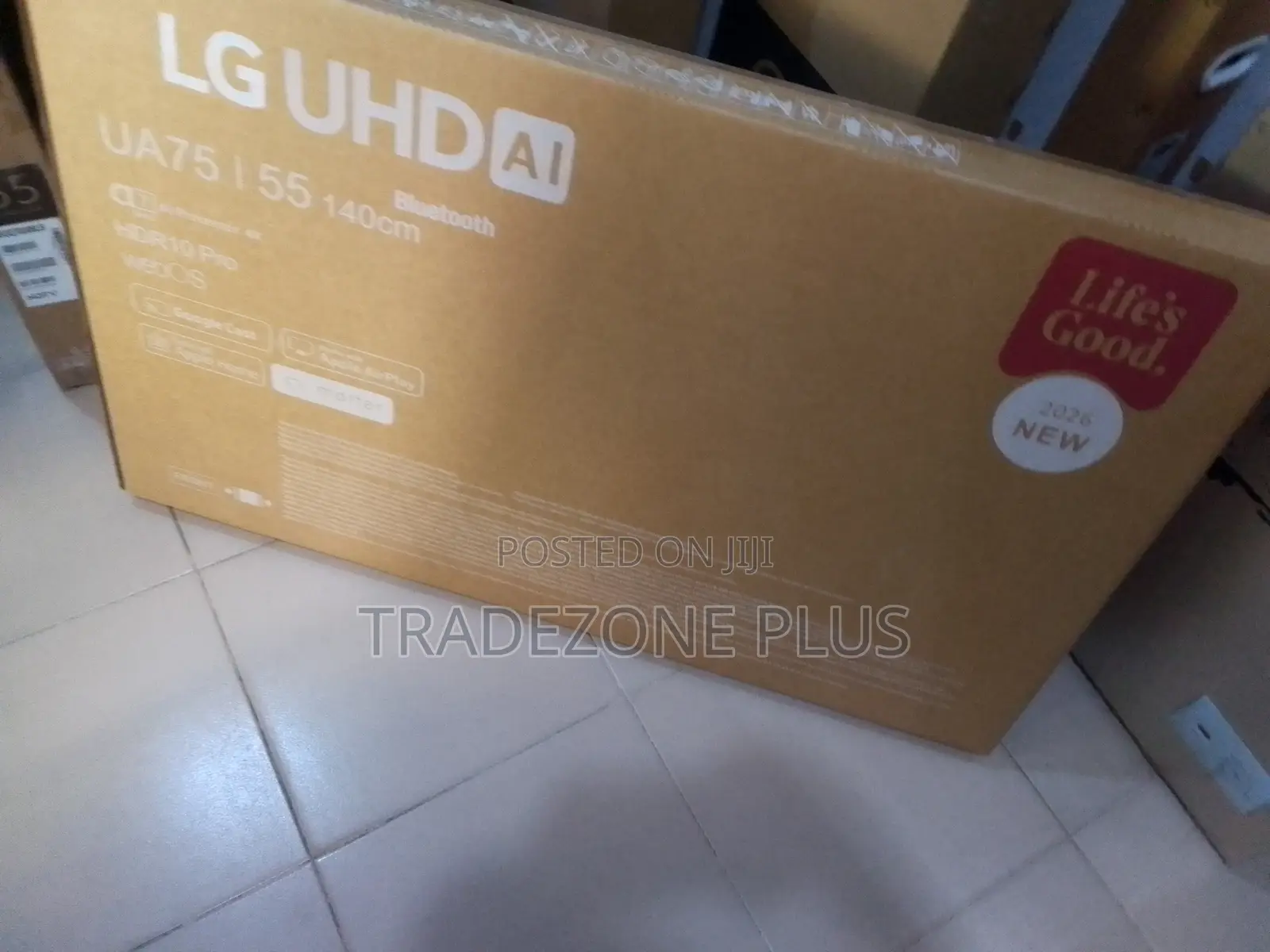 Get a Bigger View With LG 55” UHD 4K TV