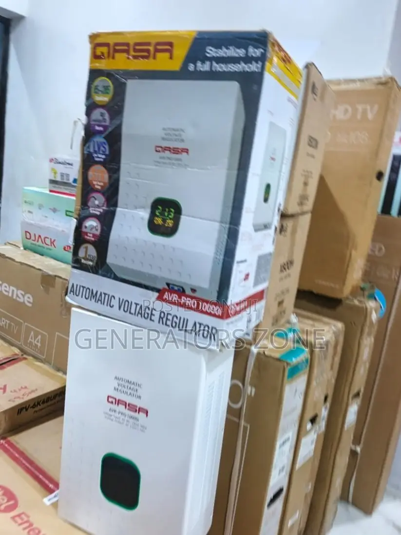 QASA 10KVA Voltage Stabilizer for Homes and Offices