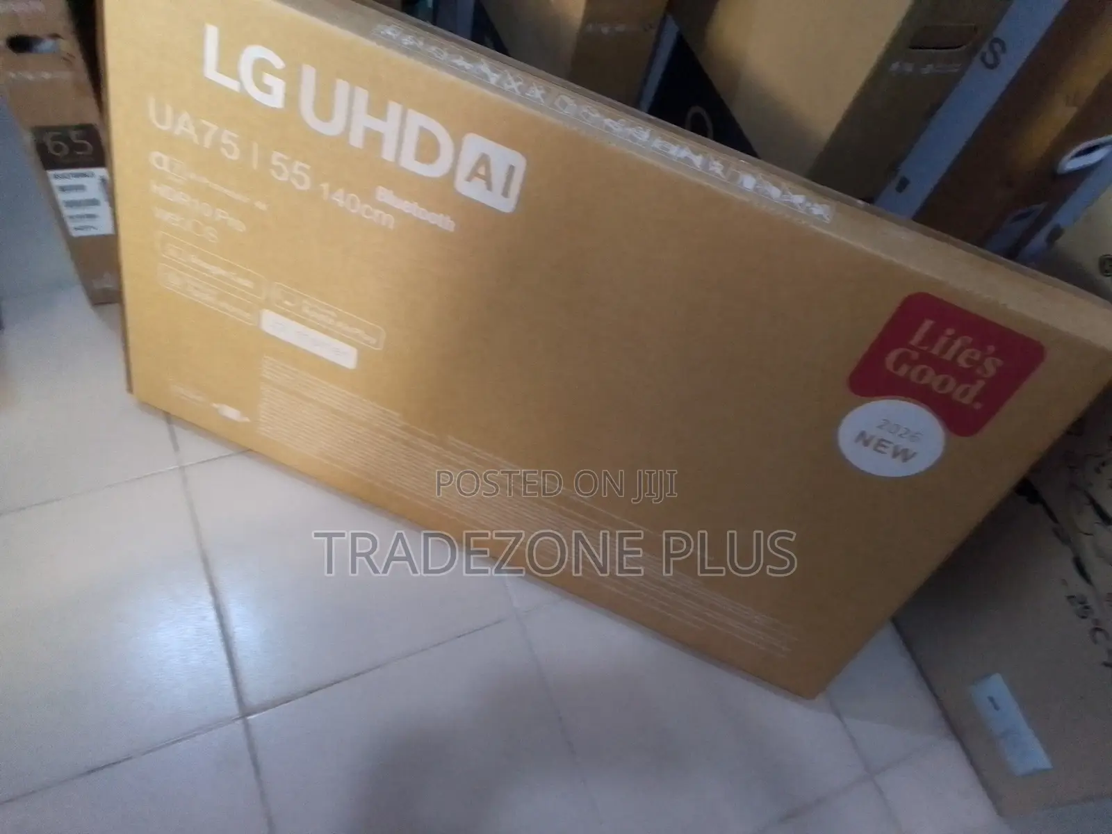 LG UA75 55 Inch AI-Powered 4K UHD Television