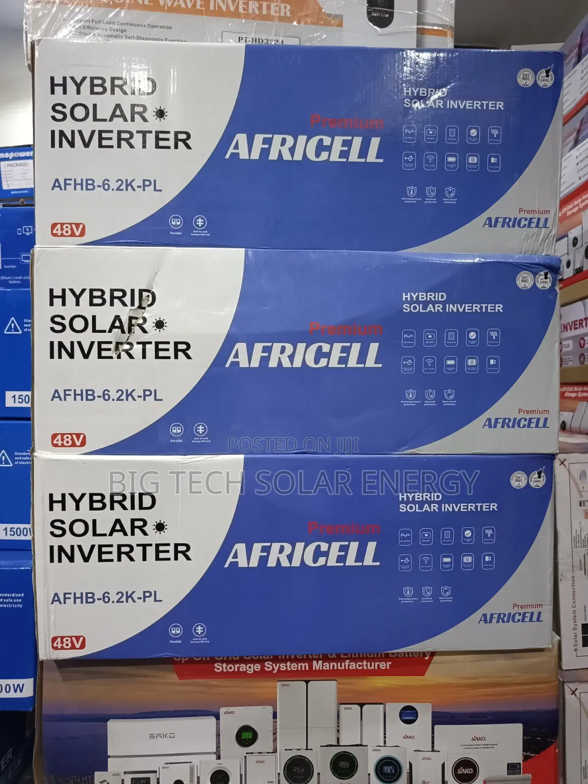 6.2kva 48v Africell Hybrid Inverter