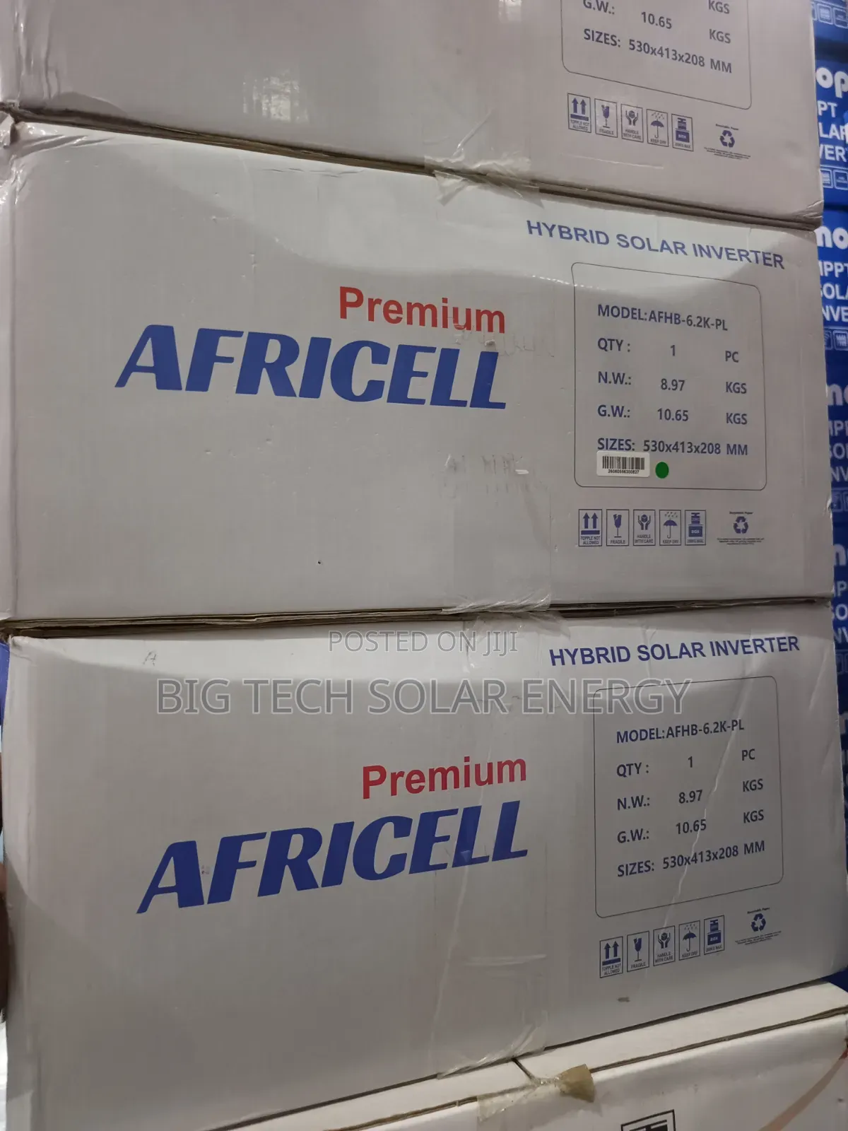 6.2kva 48v Africell Hybrid Inverter