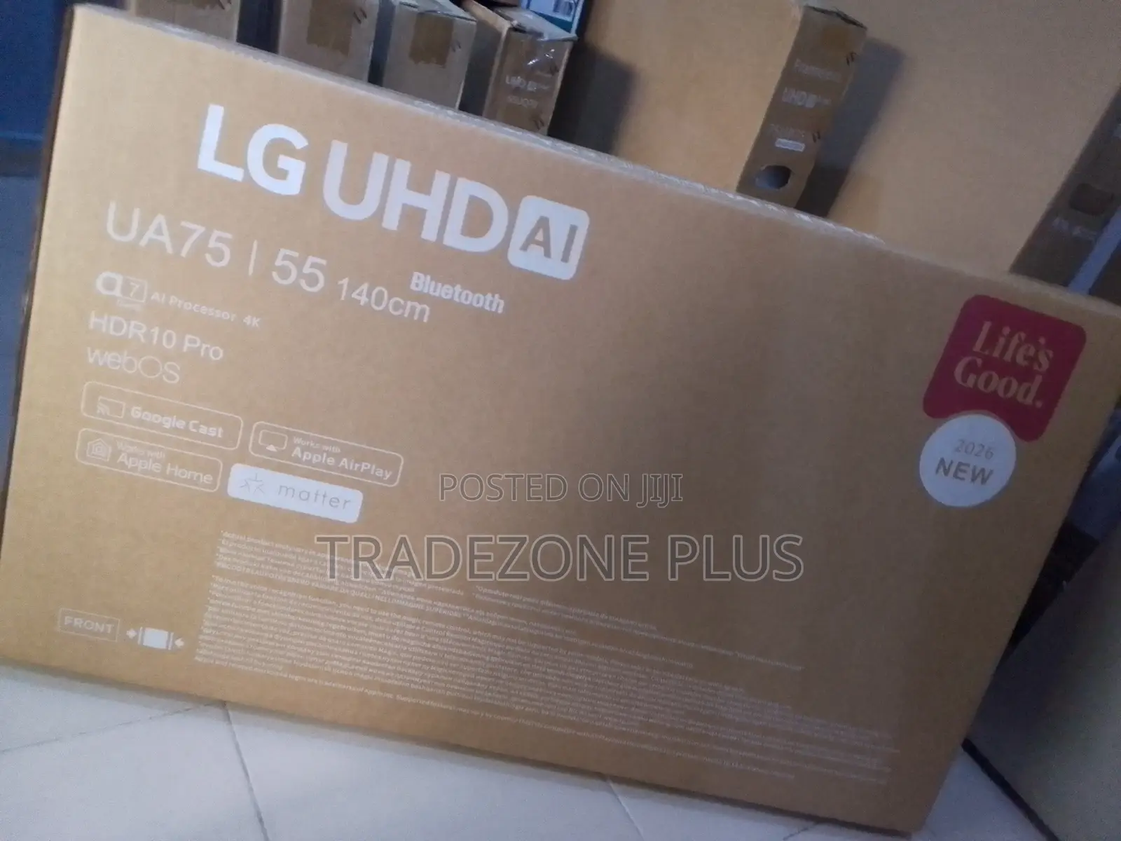LG UA75 4K Ultra HD 55 Inch Television for Sale