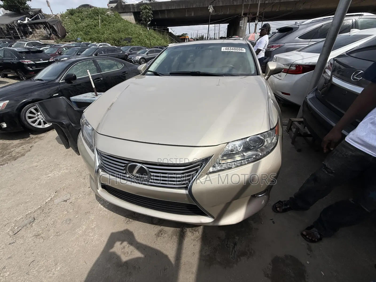 Lexus ES 350 FWD 2014 Gold