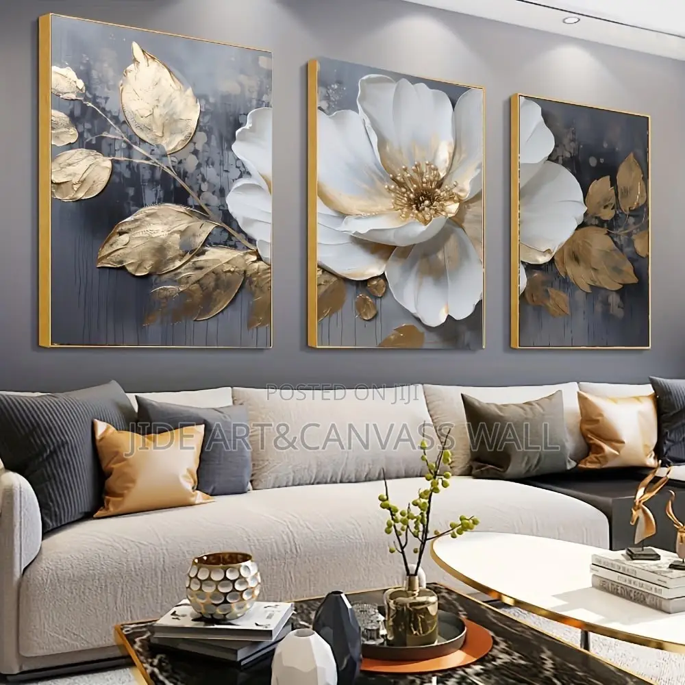 Split Abstract Wall Canvass Home Interior Art Decors