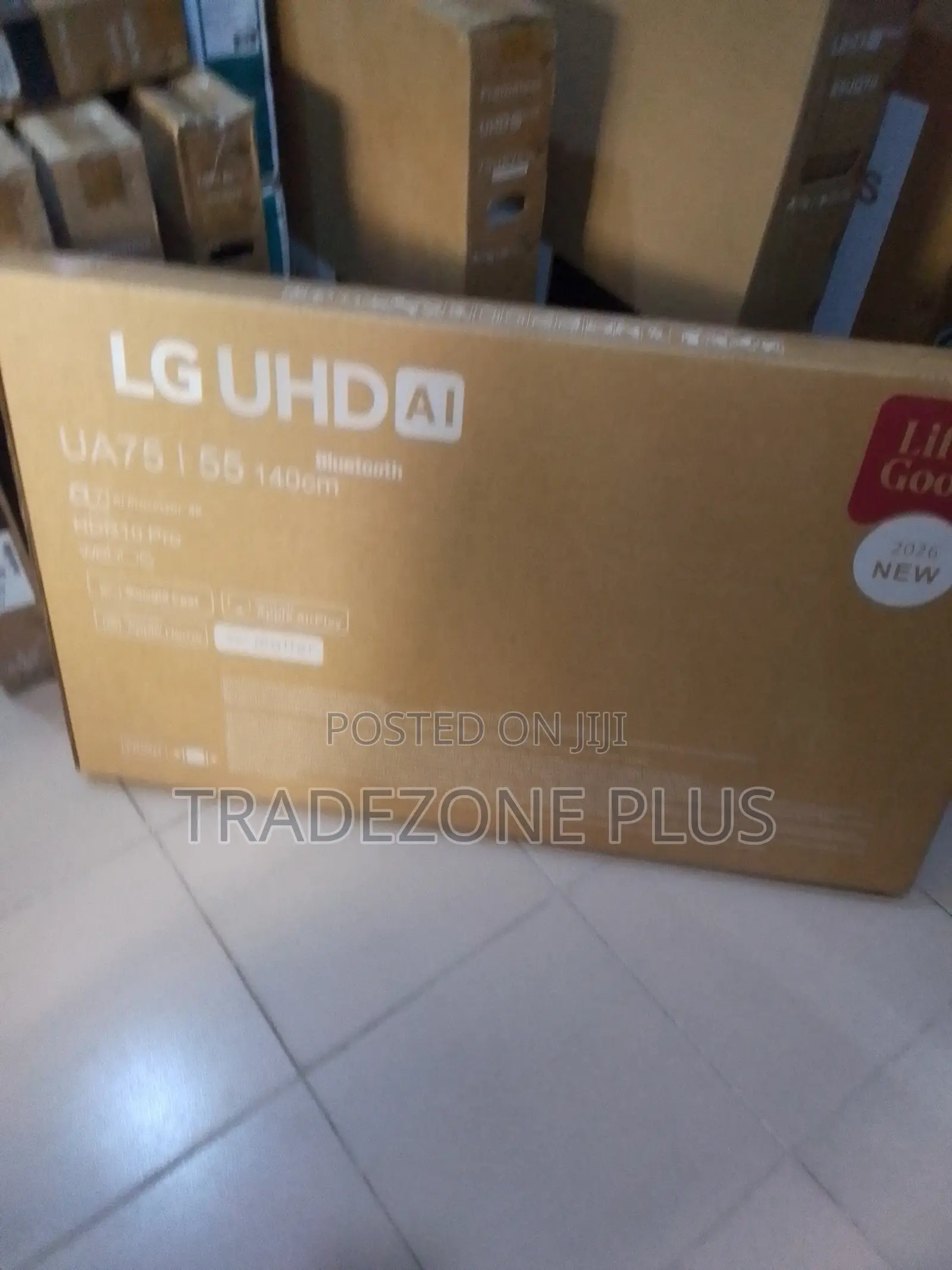 LG 55” Smart TV With UHD 4K Resolution – Model UA75