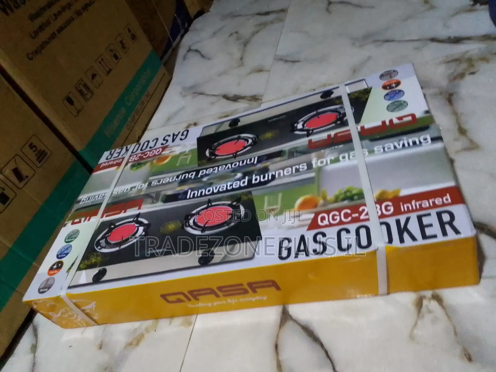 Qasa QGC-2BG Two Burner Cooker for Home Chefs