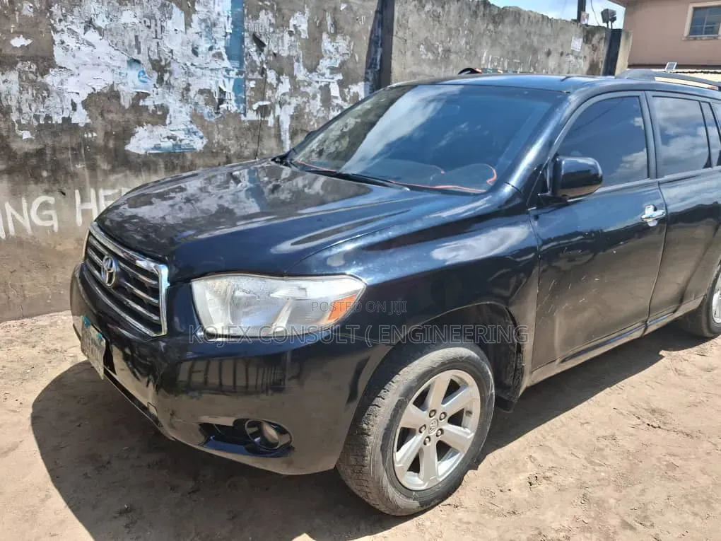 Toyota Highlander Limited 4x4 2008 Black