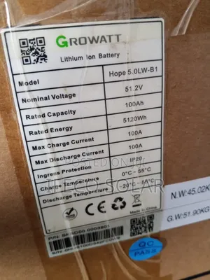Growatt 5kwh Lithium Battery
