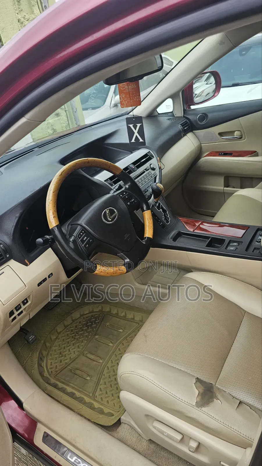 Lexus RX 2012 Red