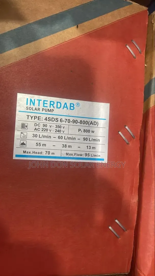 Trusted Quality Solar 1horsepower AC DC