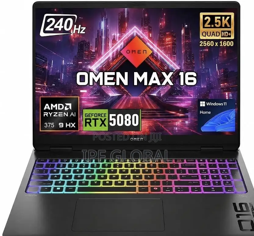New Laptop HP Omen Max 16 32GB AMD Ryzen 9 SSD 1T