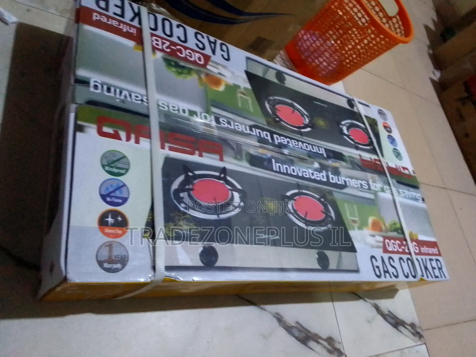 Qasa QGC-2BG Gas Cooker for Your Cooking Needs