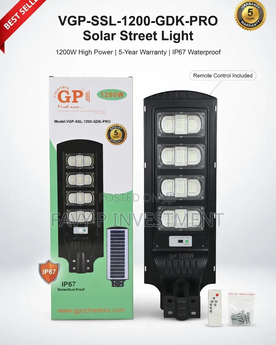 GP 1200W Solar Street Light