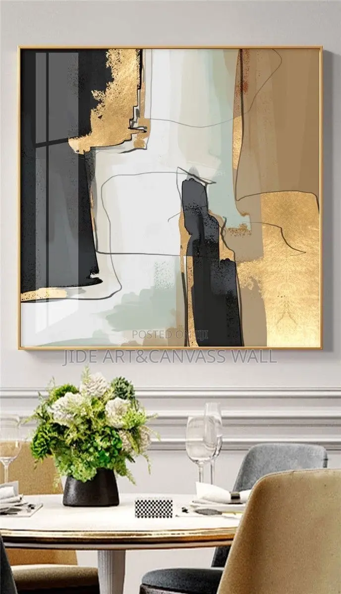 Modern Abstravt Coloring Art Wall Home Interior Decors