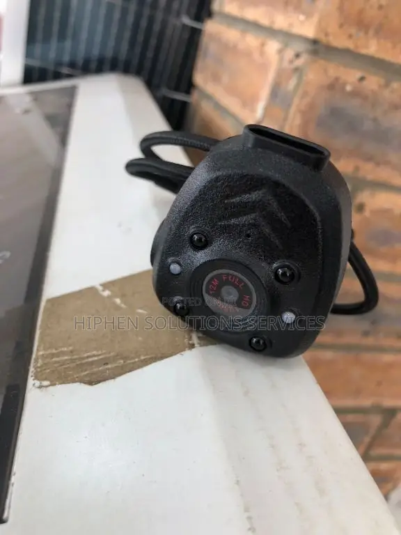 Wearable HD Recording Camera With Adjustable Band