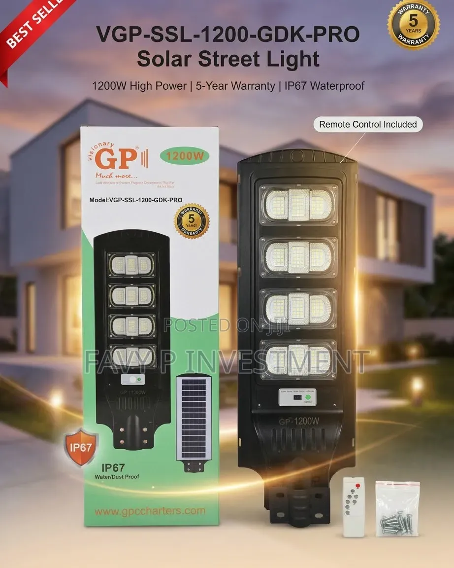 GP 1200W Solar Street Light