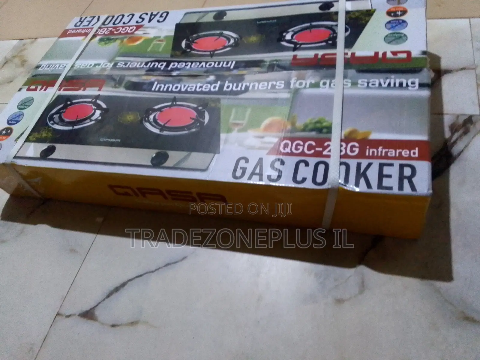 Qasa QGC-2BG Gas Stove for Modern Home Kitchens
