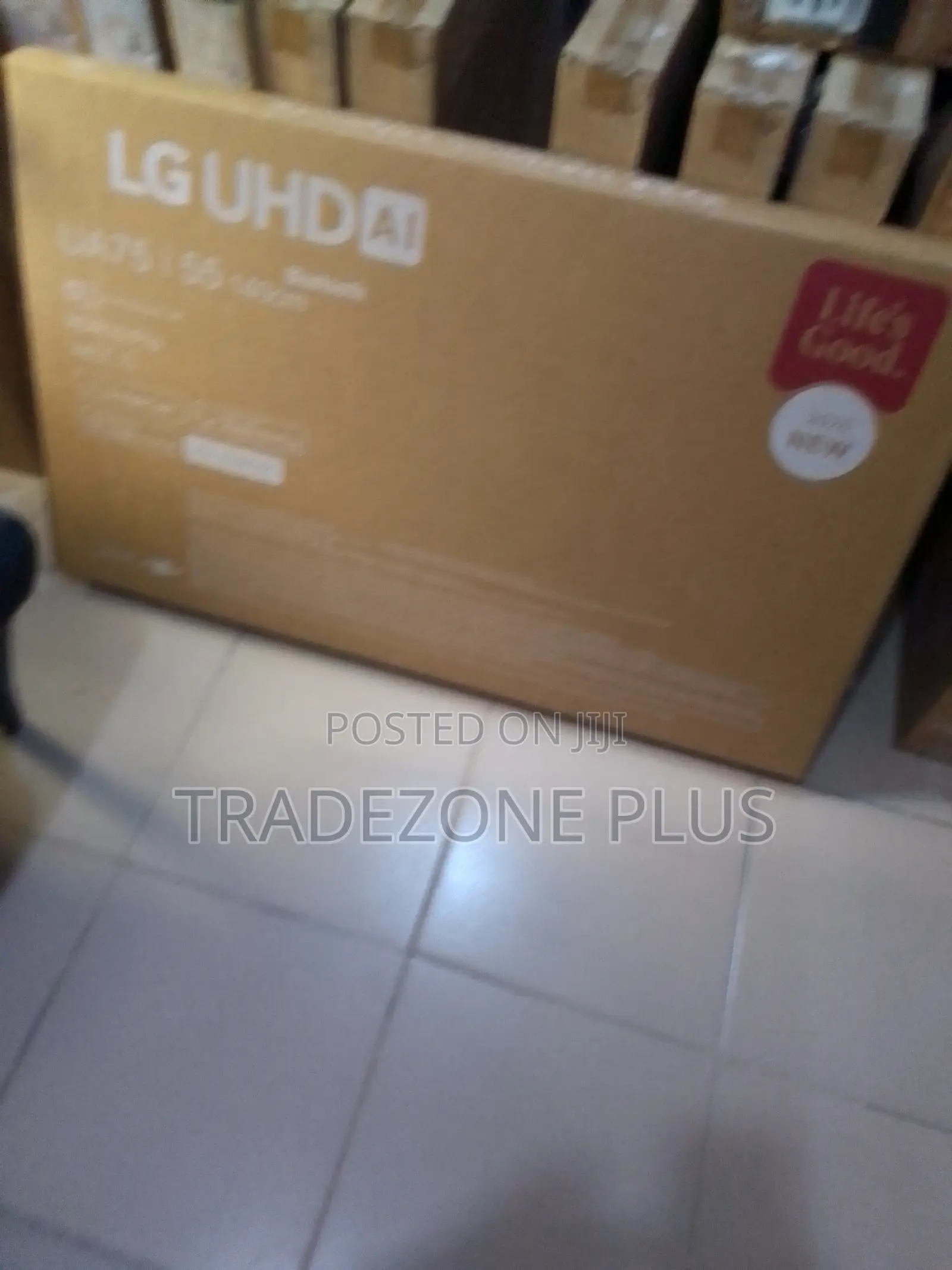 LG 55” UHD 4K AI Processor TV for Everyday Entertainment
