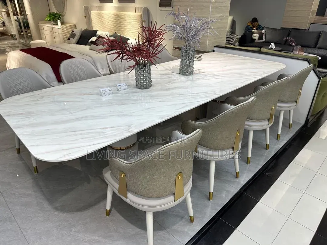 Luxury Marble Dining Set by 10seaters