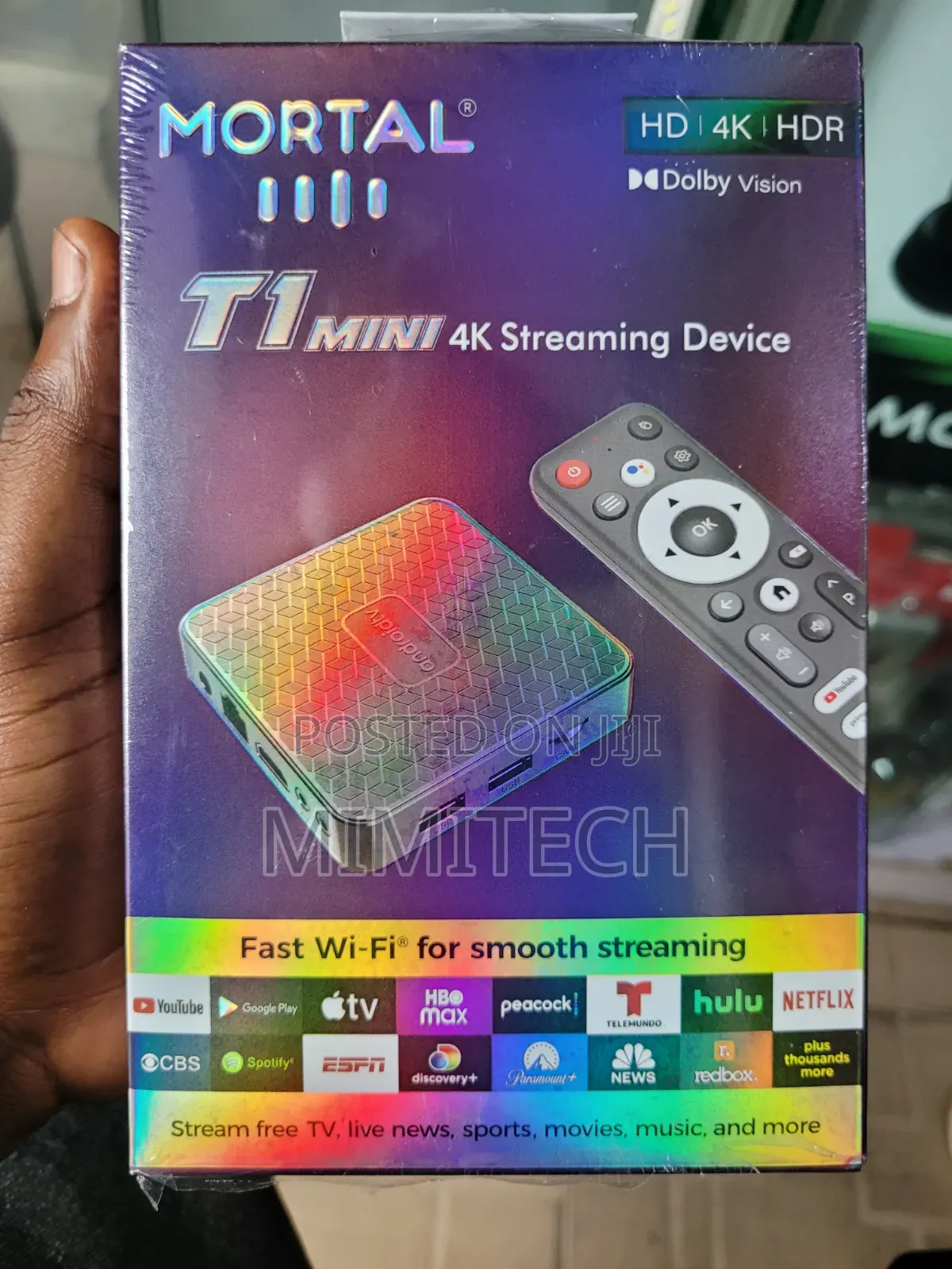 Mortal T1 Mini 4K Streaming Device