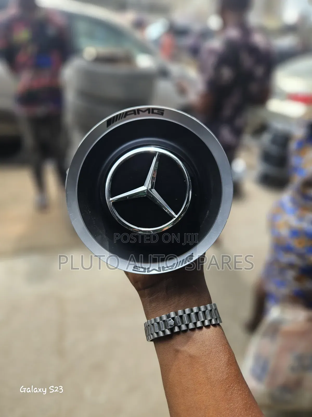 AMG Engraved Benz Manufactured Rim Cover