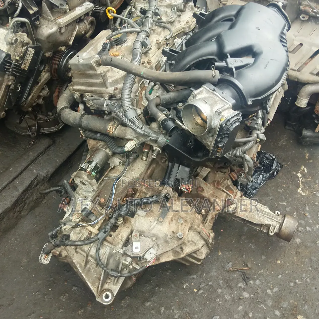 Toyota Highlander 2015/2016 Tokubo Engine (2GR) and Gearbox 22pin 4x4