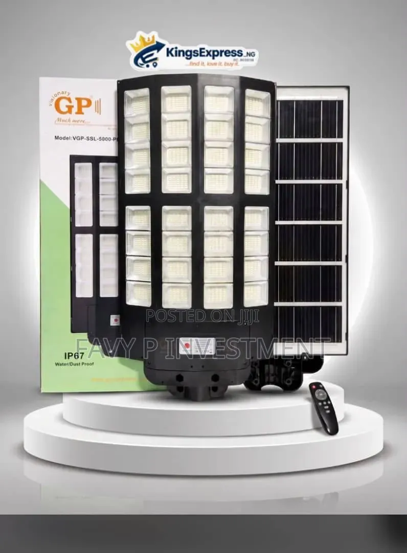 GP Visionary 5000W Solar Street Light
