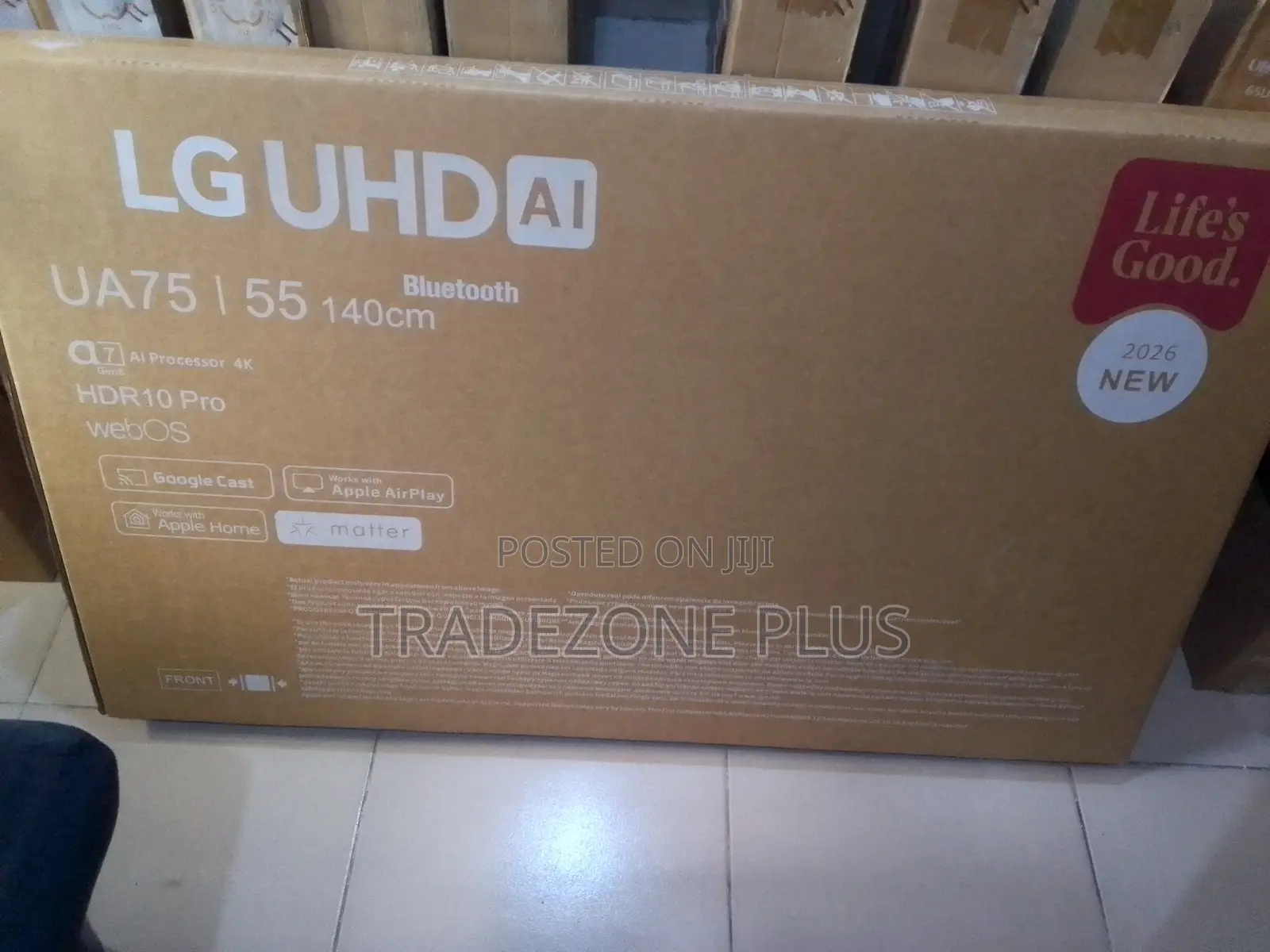 LG 55 Inch Ultra HD Television for Living Rooms and Offices