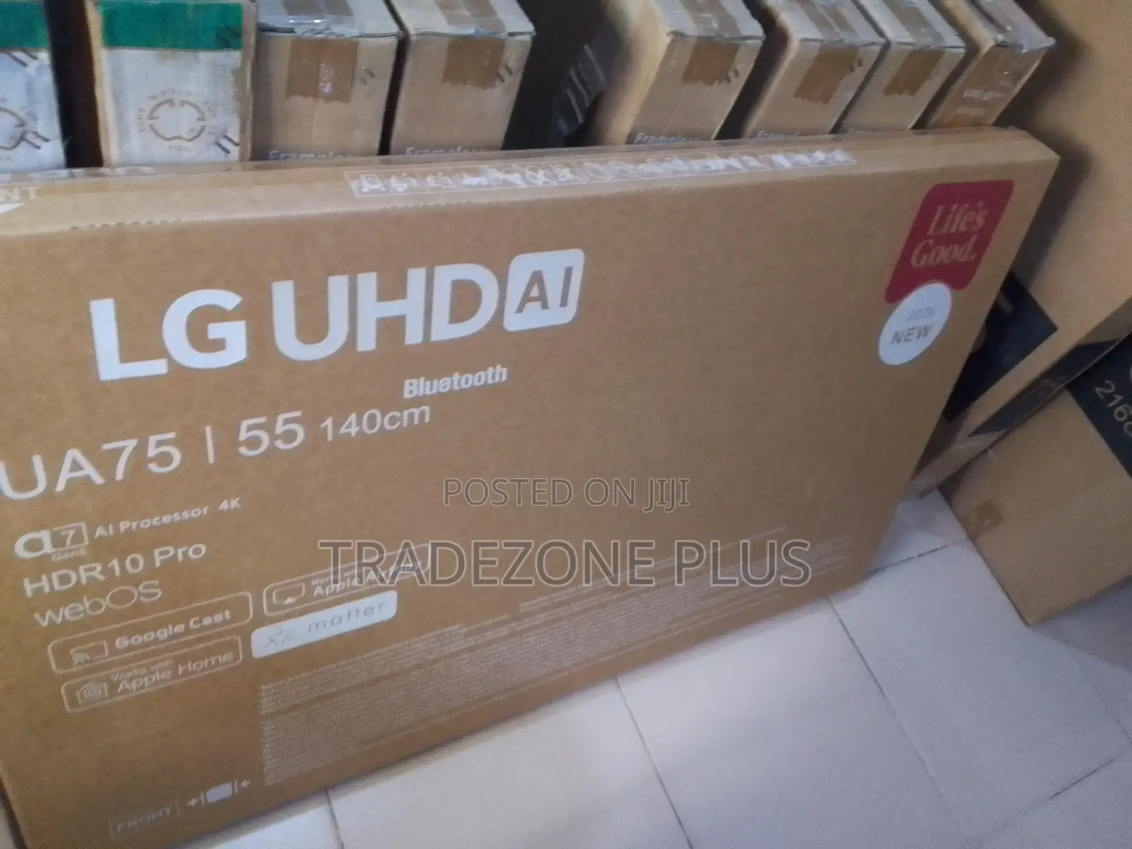LG 55 Inch Ultra HD Television for Living Rooms and Offices