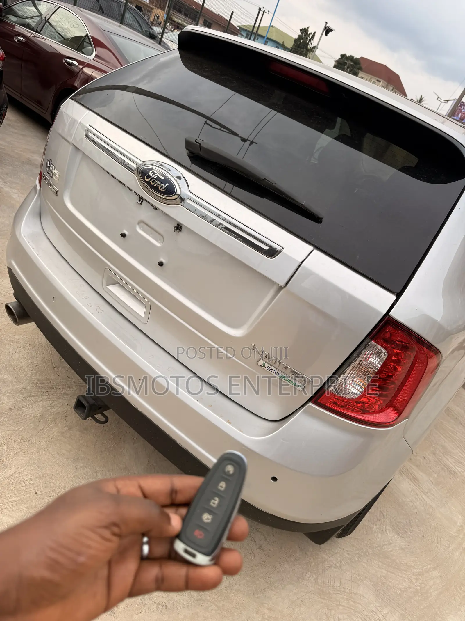 Ford Edge 2014 Silver