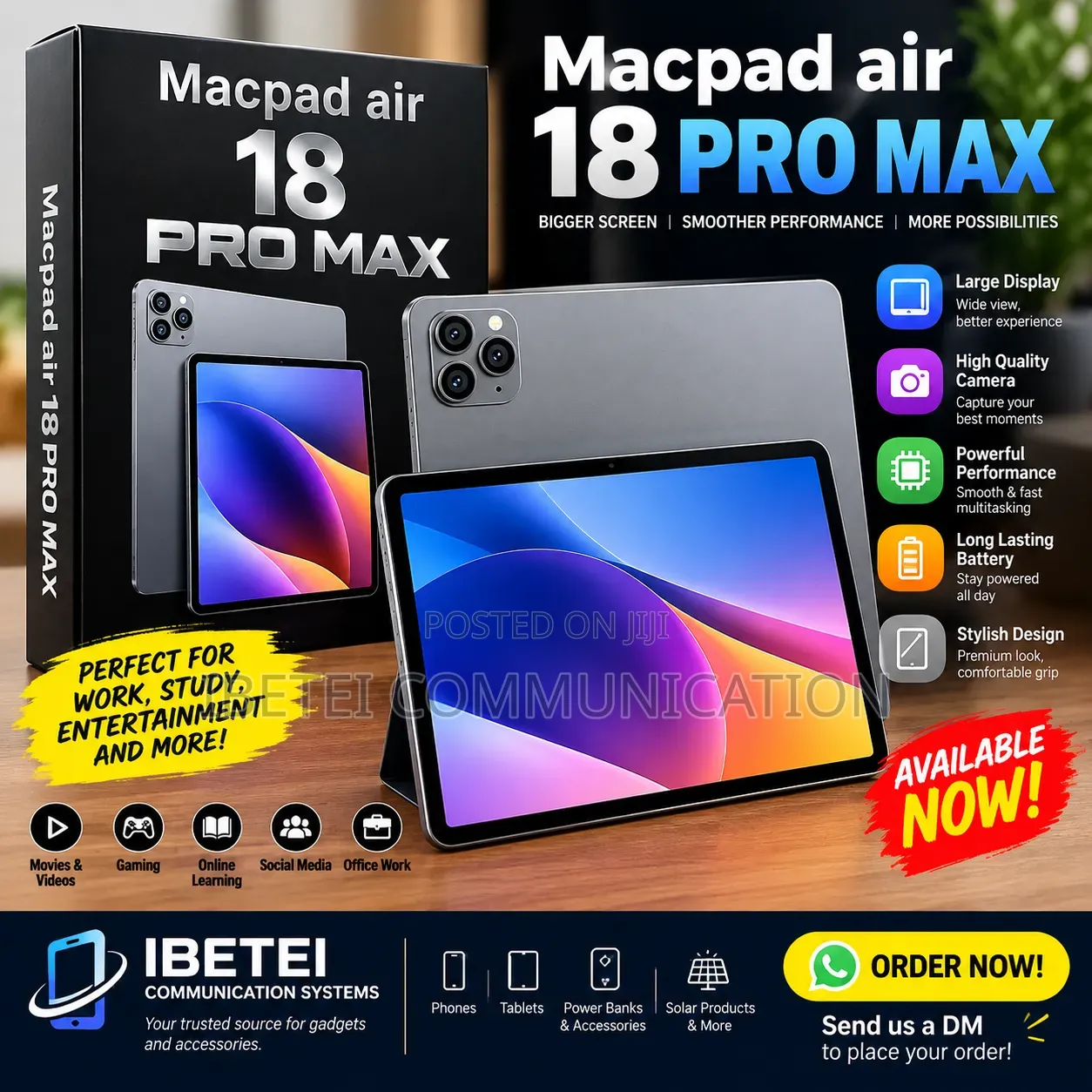 New MacPad Air Pad Air 17 1 TB Gray