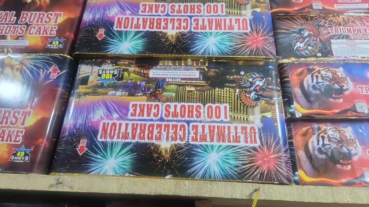 100 Shot Cake Ultimate Celebration Sound Banger