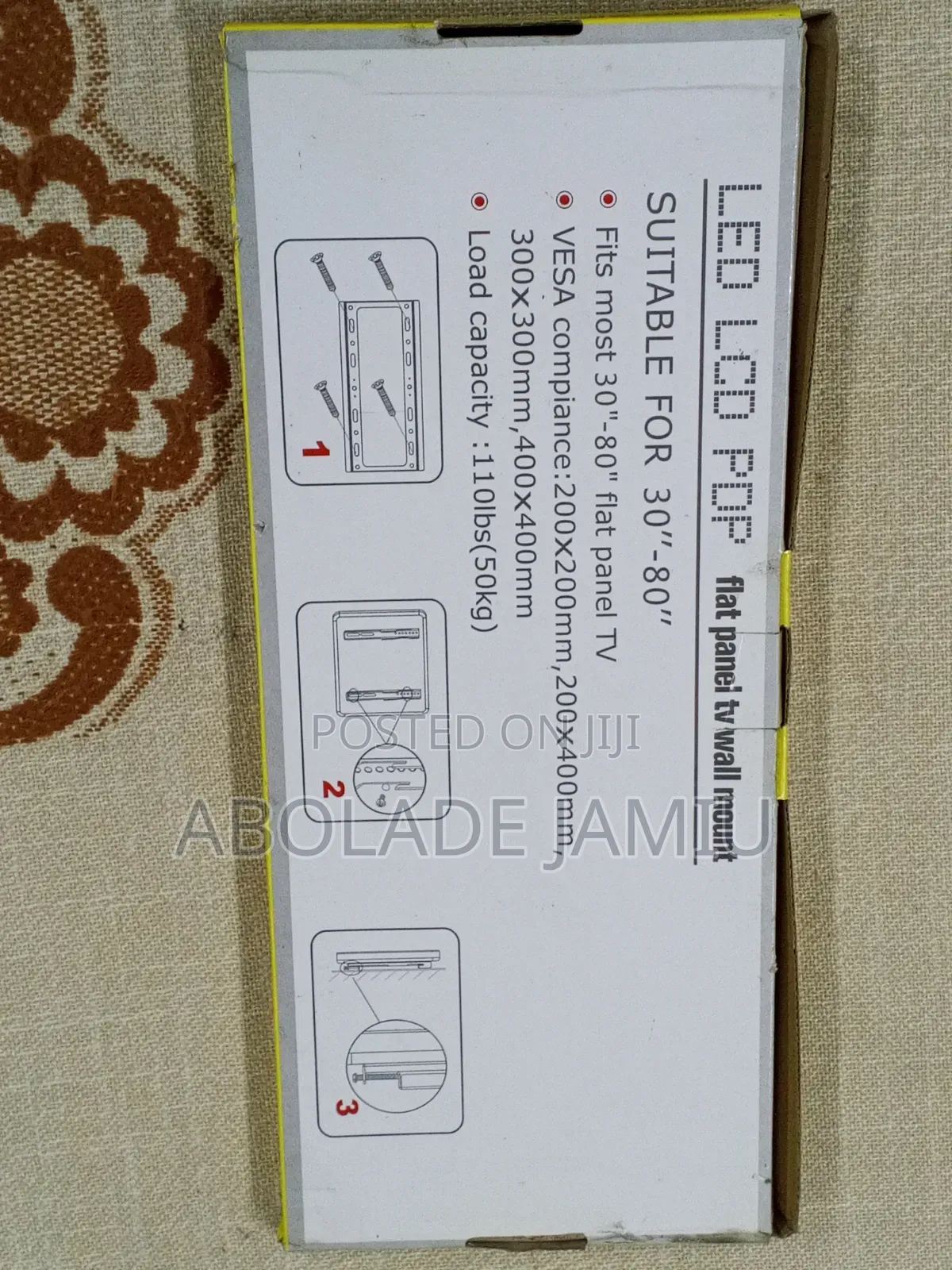 MOVINSTAR LED LCD PDP Flat Panel TV Wall Mount Suitable for 30" - 80"