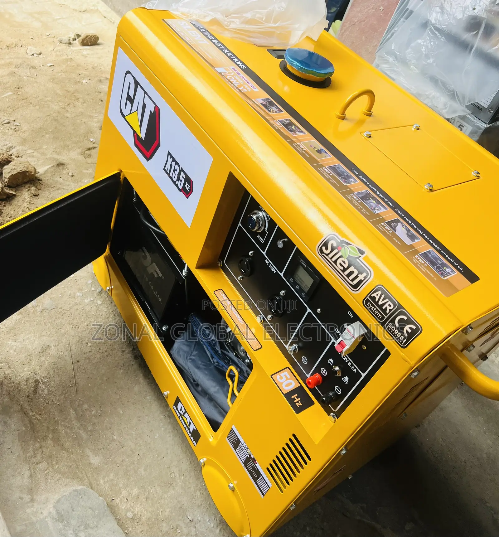 CAT X13.5 XE Soundproof Generator 13kva