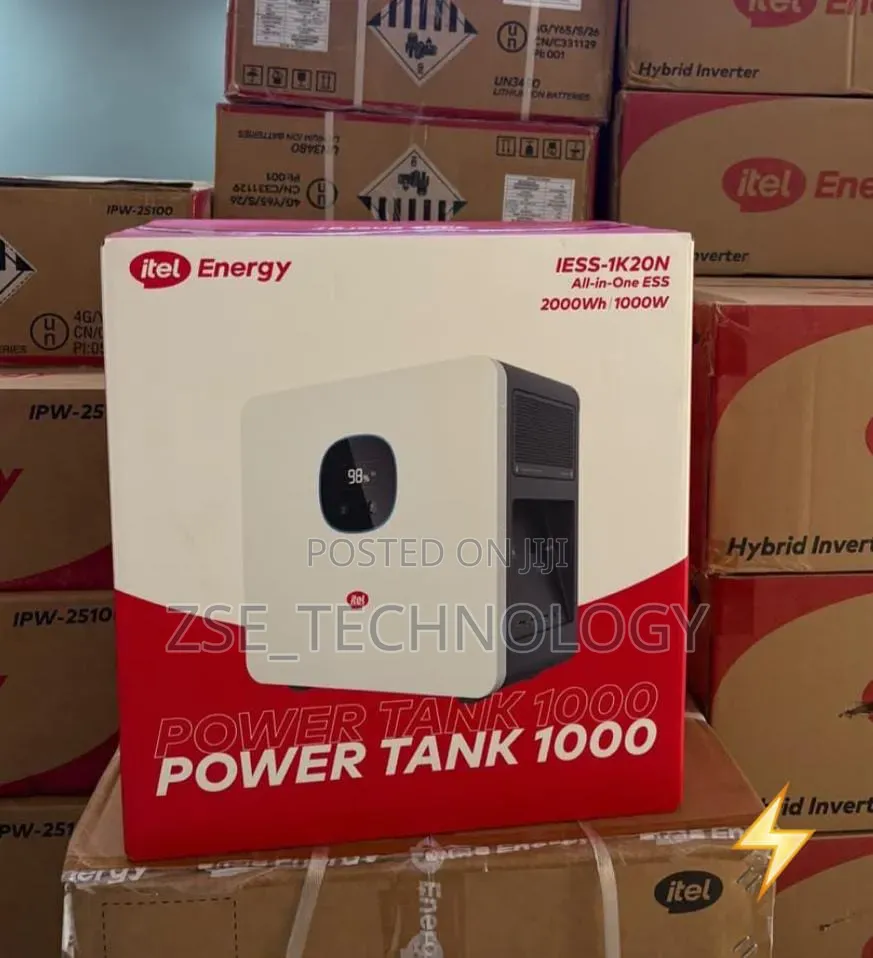 Itel2kwh/1000w All-in-One System