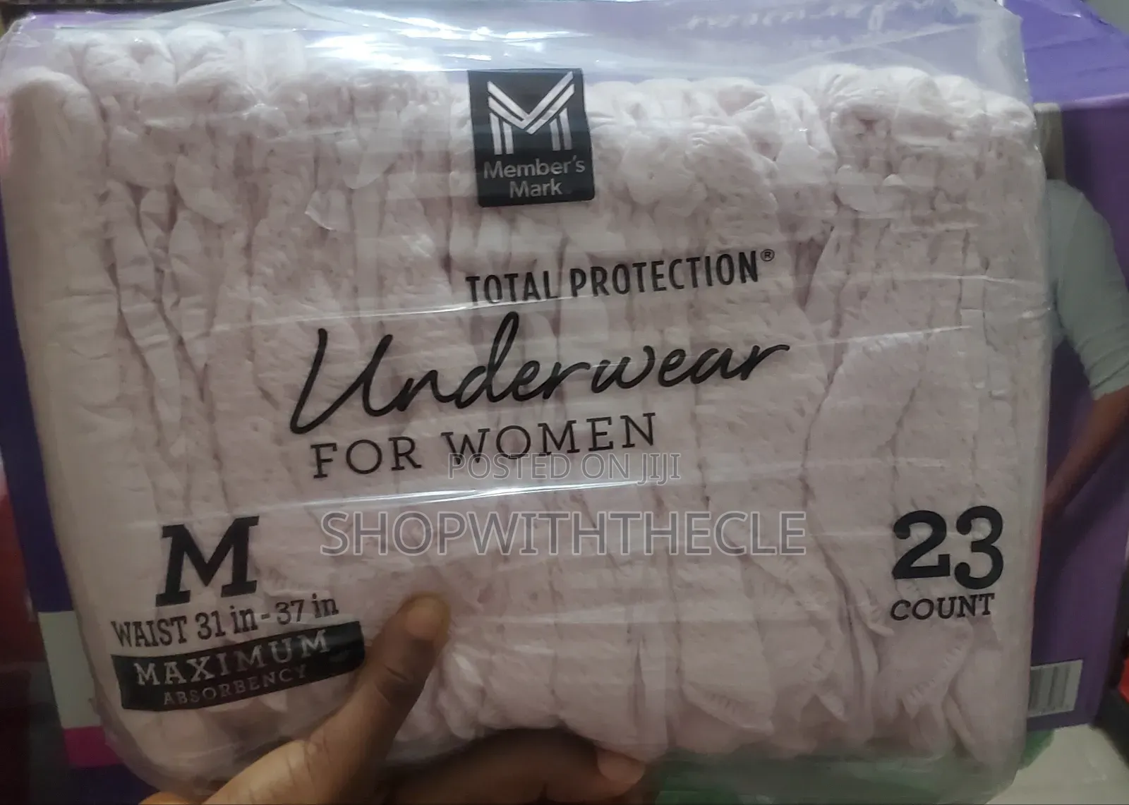 Members Mark Women Incontinence Underwear (Diaper/Pad) 92