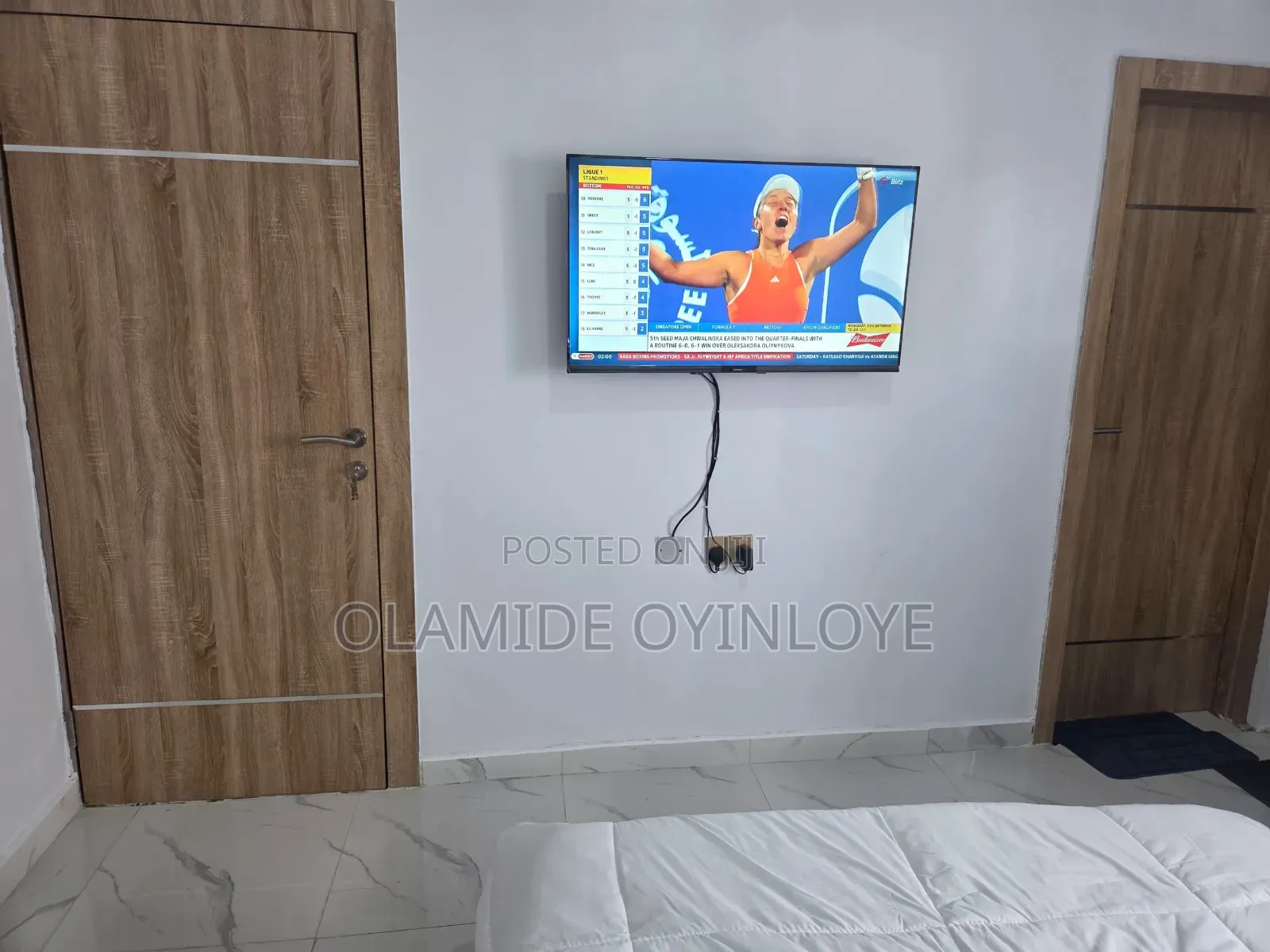 Furnished 1bdrm Apartment in Alagbaka Gra, Akure for rent