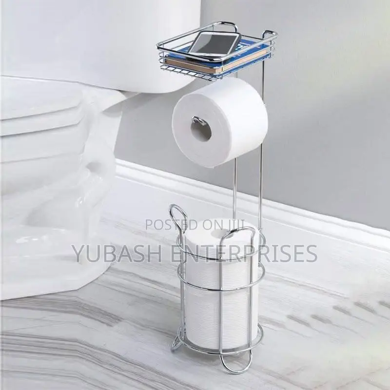 Aluminum Rod 3layers Tissue Paper Rack