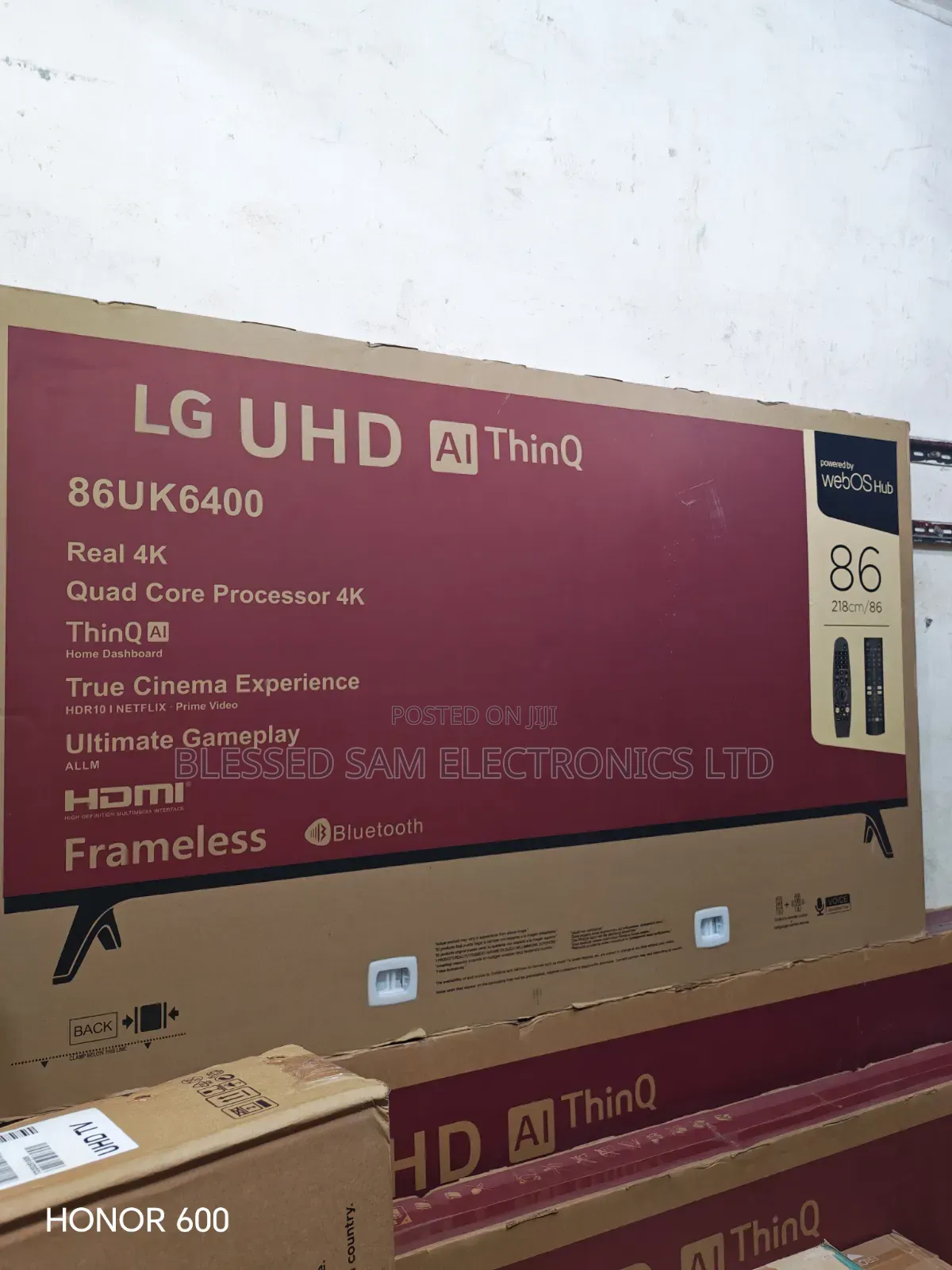 2026 New LG 86"Inch( Original )Uhd 4k Webos Ai Thinq Smart TV > 2 Yrs